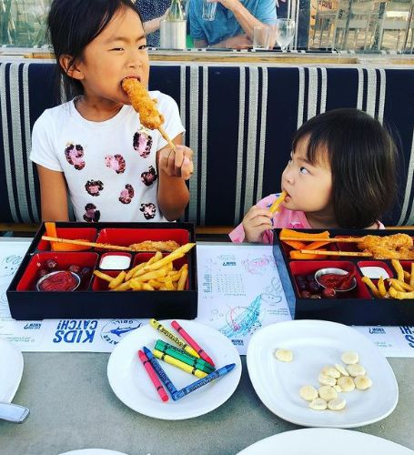 Allen Chen going on date with his two daughters, Chloe and Colette.